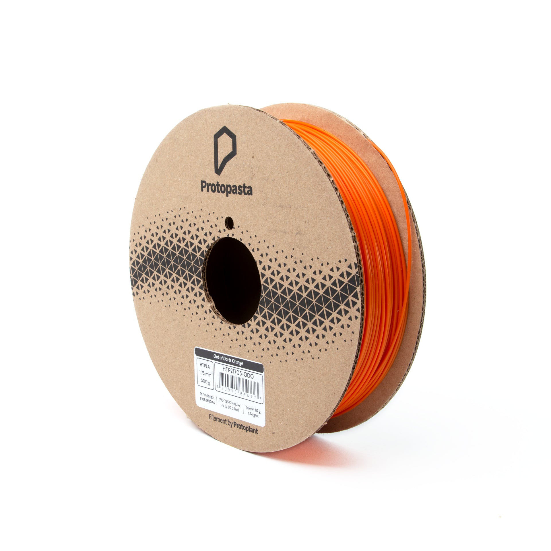 Proto-pasta - Out Of Darts Orange HT-PLA - 0.5kg