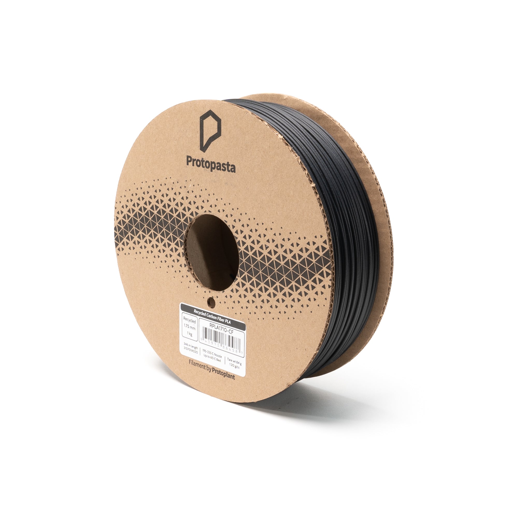 Proto-pasta - Black Carbon Fiber Recycled PLA - 1kg