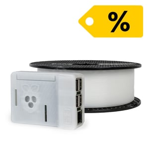 Prusament - V0 Natural Flame Retardant Transparent PETG - 1kg