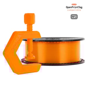 Prusament - NFC Prusa Orange Transparent PETG - 1kg