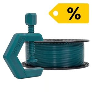 Prusament - Ocean Blue Transparent PETG - 1kg