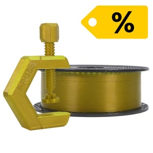 Prusament - Yellow Gold Transparent PETG 1.75mm - 1kg