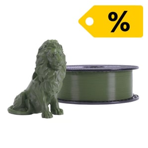 Prusament - Army Green Transparent PLA - 1kg