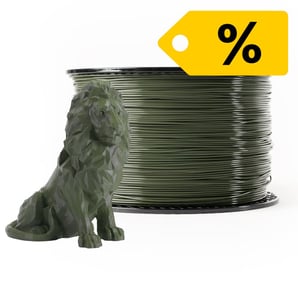 Prusament - Army Green Transparent PLA - 2kg