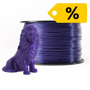 Prusament - Purple Galaxy Transparent PLA - 2kg