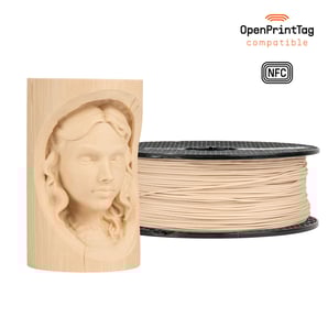 Prusament - NFC Linden Light Wood Fill PLA - 1kg