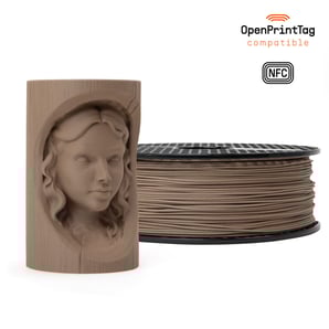 Prusament - NFC Pastel Brown Wood Fill PLA - 1kg