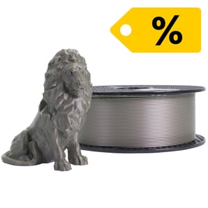 Prusament - Mouse Pearl Transparent PLA - 1kg