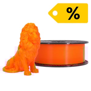 Prusament - Prusa Orange Transparent PLA - 1kg