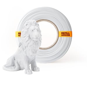 Prusament - Refill (NFC) Pristine White PLA 1.75mm - 0.9kg