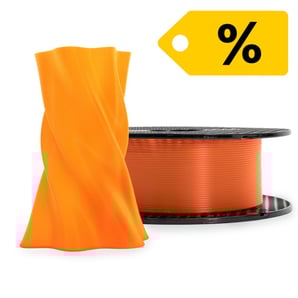 Prusament - Prusa Orange Transparent PVB 1.75mm - 0.5kg