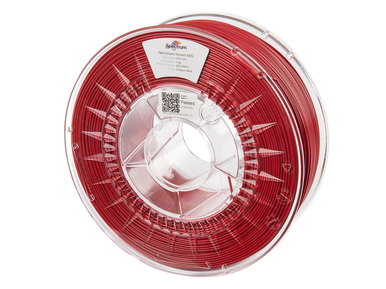 Spectrum Filaments - Smart ABS Dragon Red ABS - 1kg