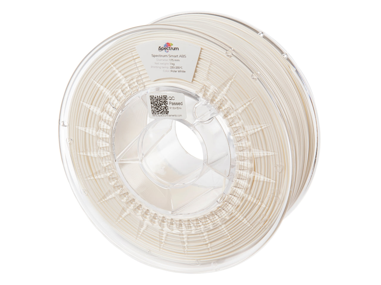 Spectrum Filaments - Smart ABS Polar White ABS - 1kg