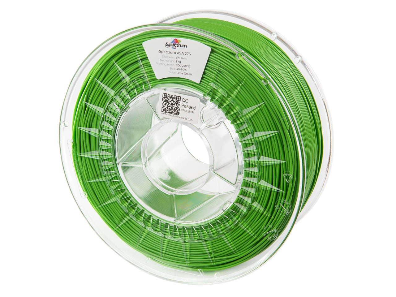 Spectrum Filaments - 275 Lime Green ASA - 1kg