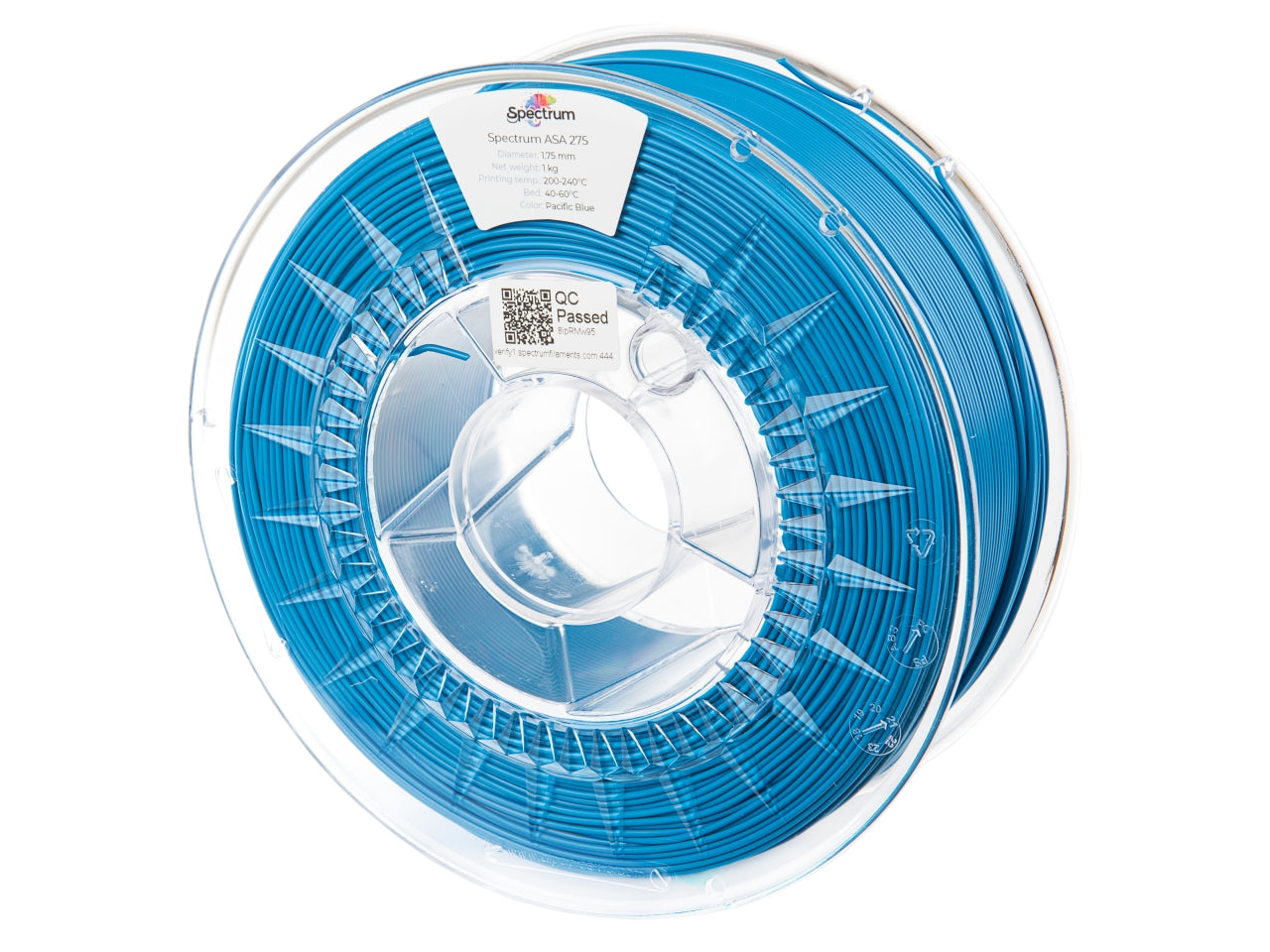 Spectrum Filaments - 275 Pacific Blue ASA - 1kg