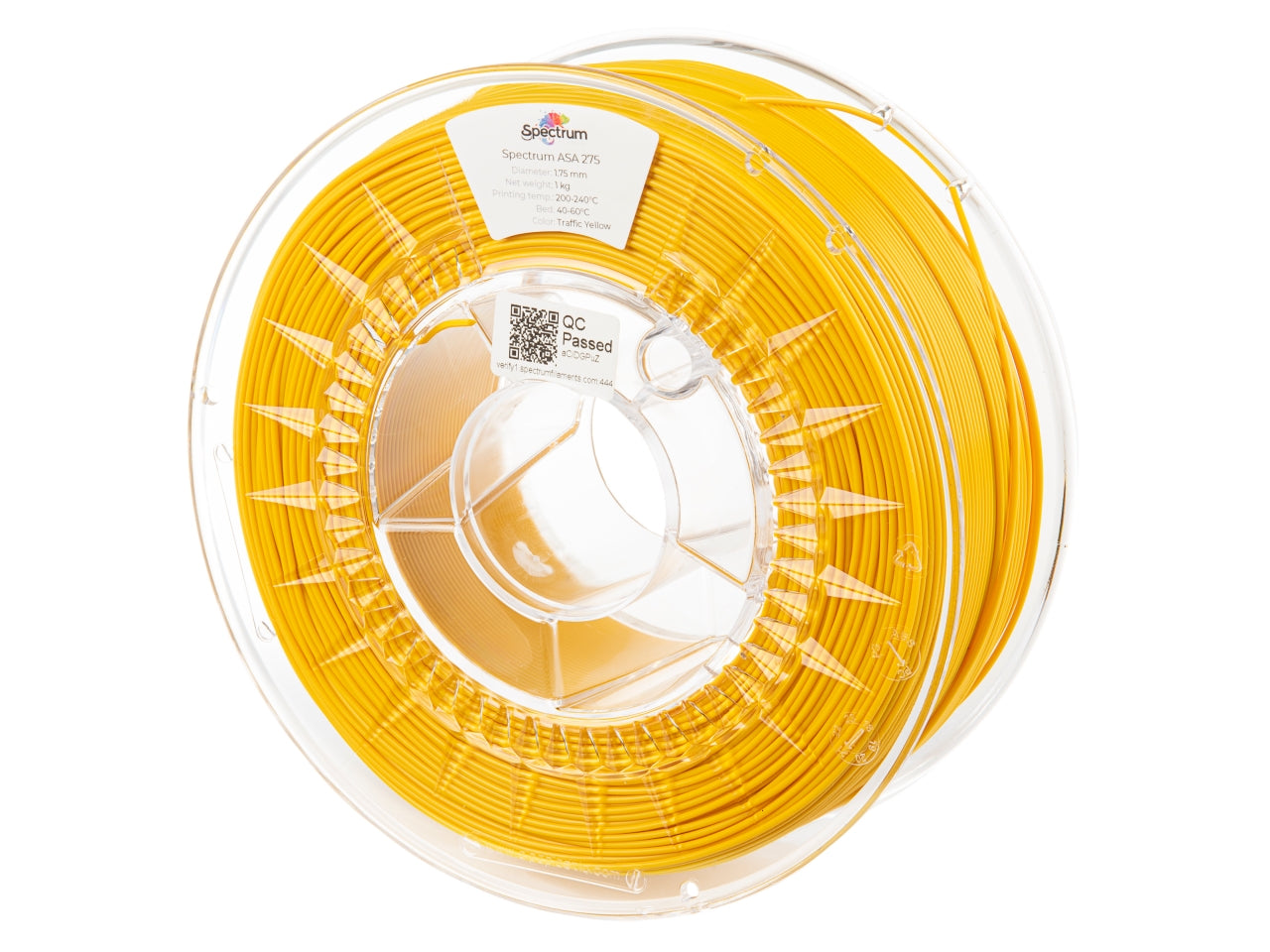 Spectrum Filaments - 275 Traffic Yellow ASA - 1kg