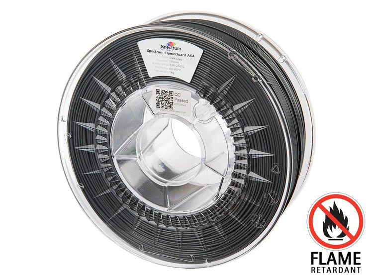 Spectrum Filaments - FlameGuard Dark Grey ASA - 1kg