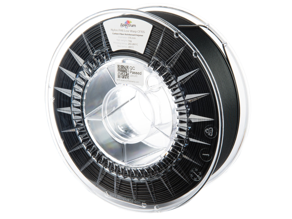Spectrum Filaments - Bk Carbon Fiber PA6 - 1kg