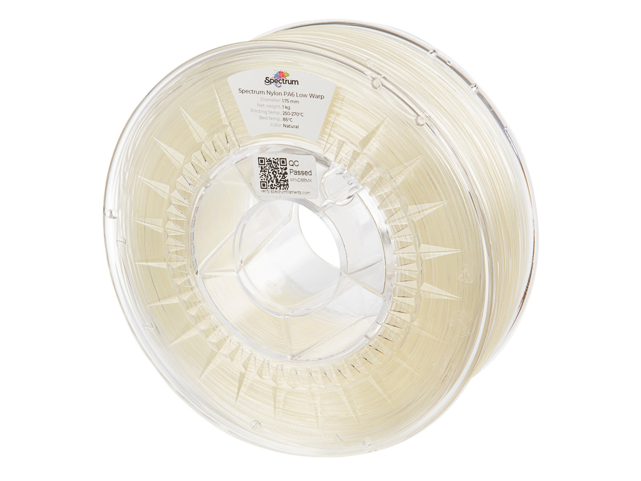 Spectrum Filaments - Natural PA6 1.75mm - 1kg