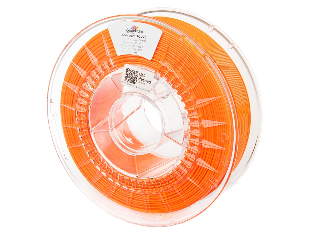 Spectrum Filaments - 275 Lion Orange PC - 1kg