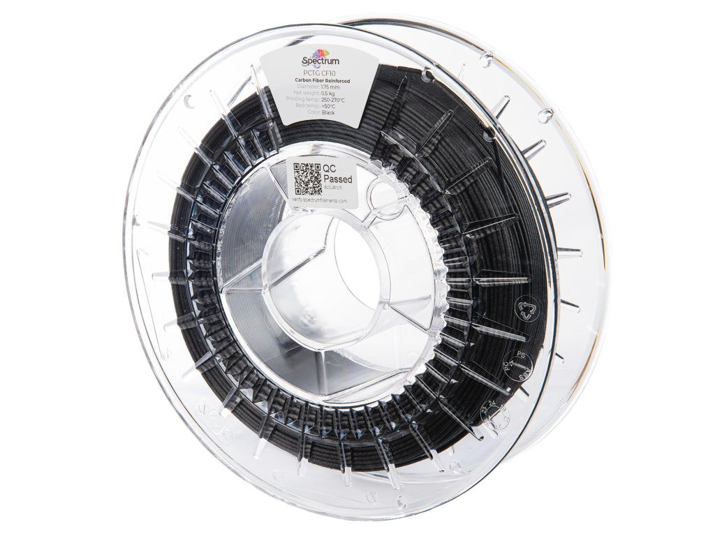 Spectrum Filaments - Bk Carbon Fiber PCTG - 0.5kg