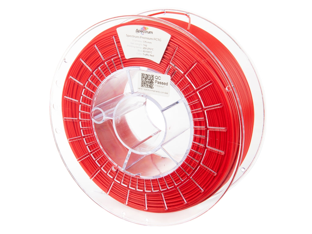 Spectrum Filaments - Premium Traffic Red PCTG - 1kg