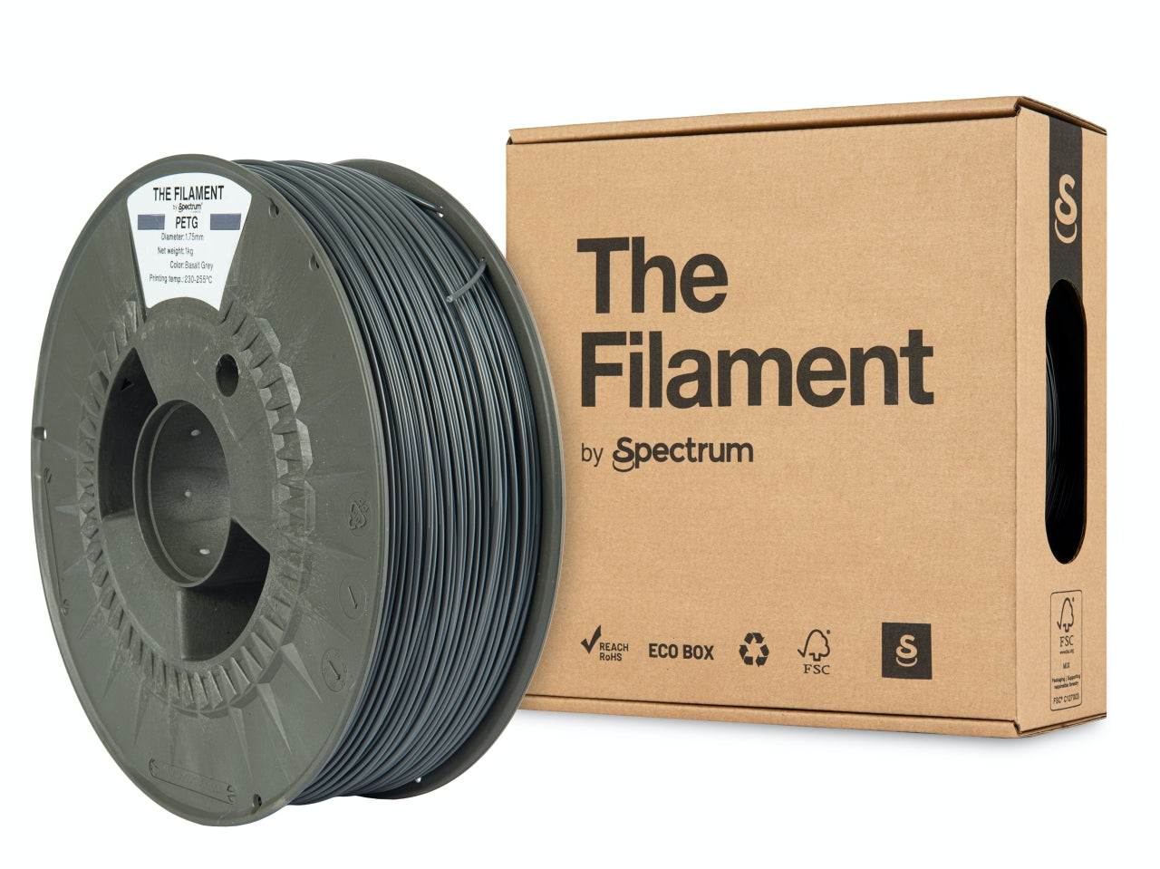 Spectrum Filaments - Basalt Grey PETG 1.75mm - 1kg