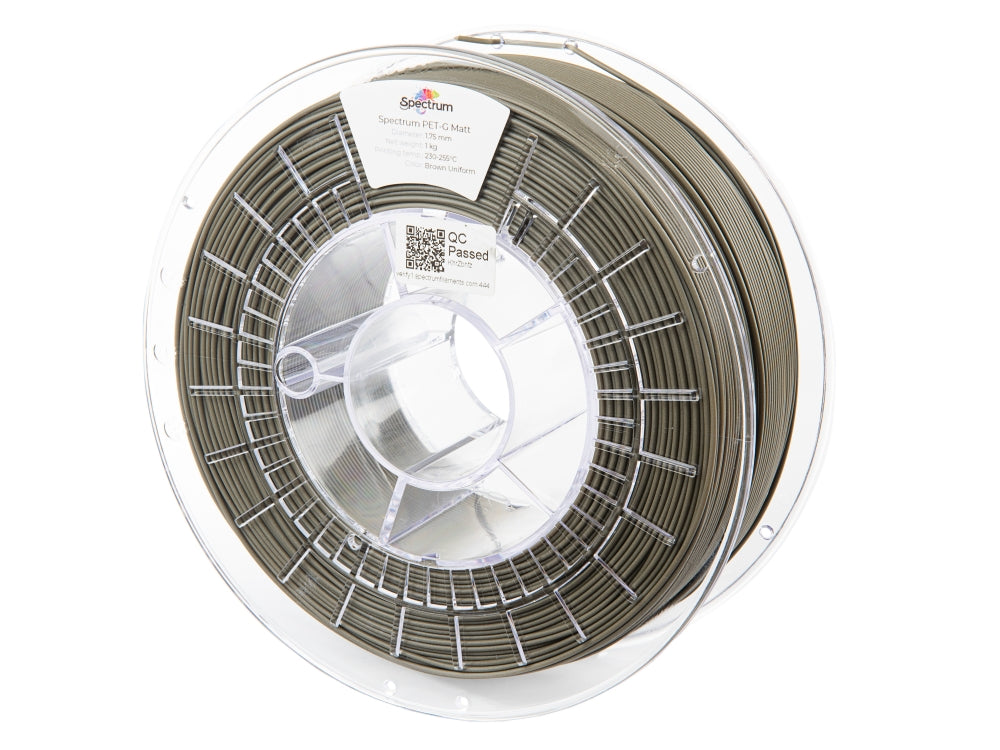 Spectrum Filaments - Brown Uniform Matte PETG 1.75mm - 1kg