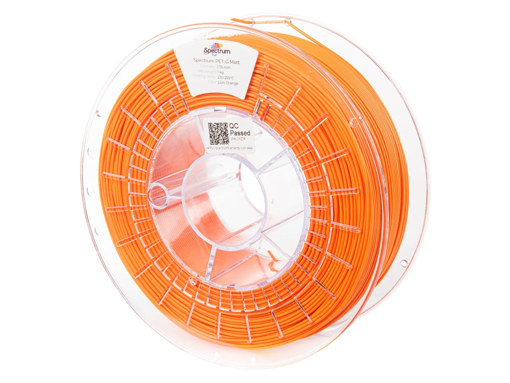 Spectrum Filaments - Lion Orange Matte PETG - 1kg