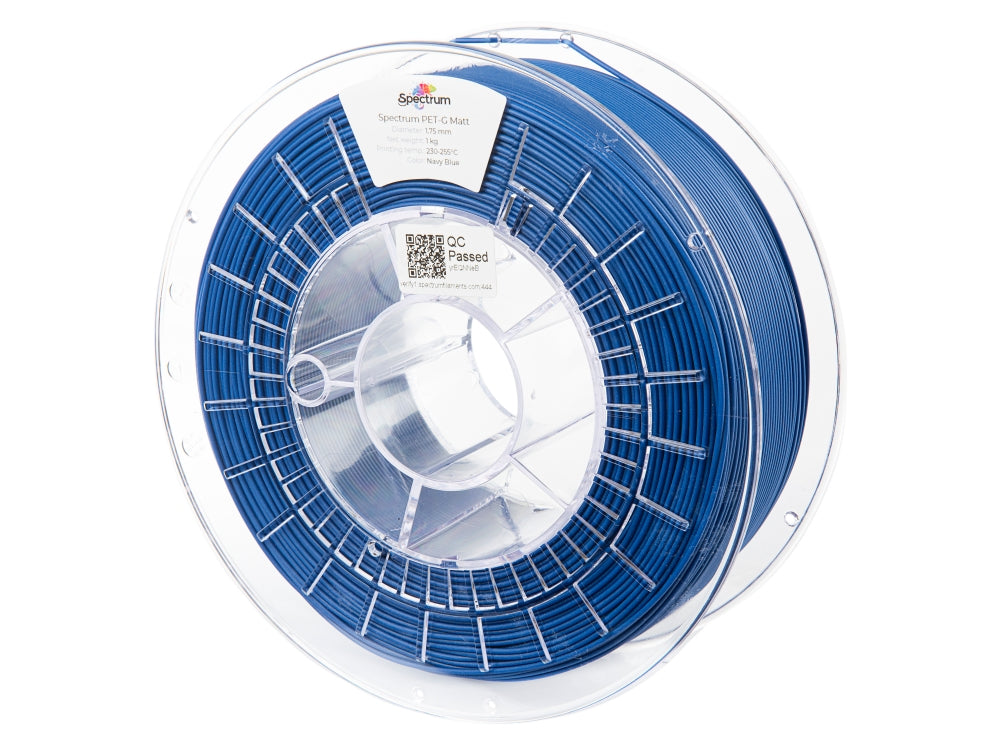 Spectrum Filaments - Navy Blue Matte PETG 1.75mm - 1kg