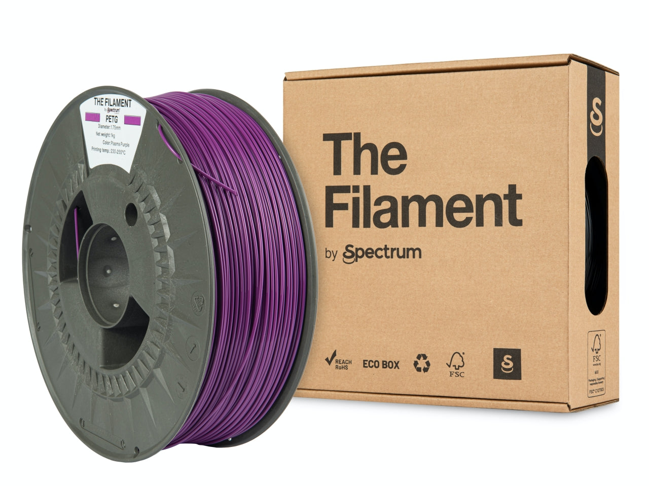 Spectrum Filaments - Plasma Purple PETG - 1kg