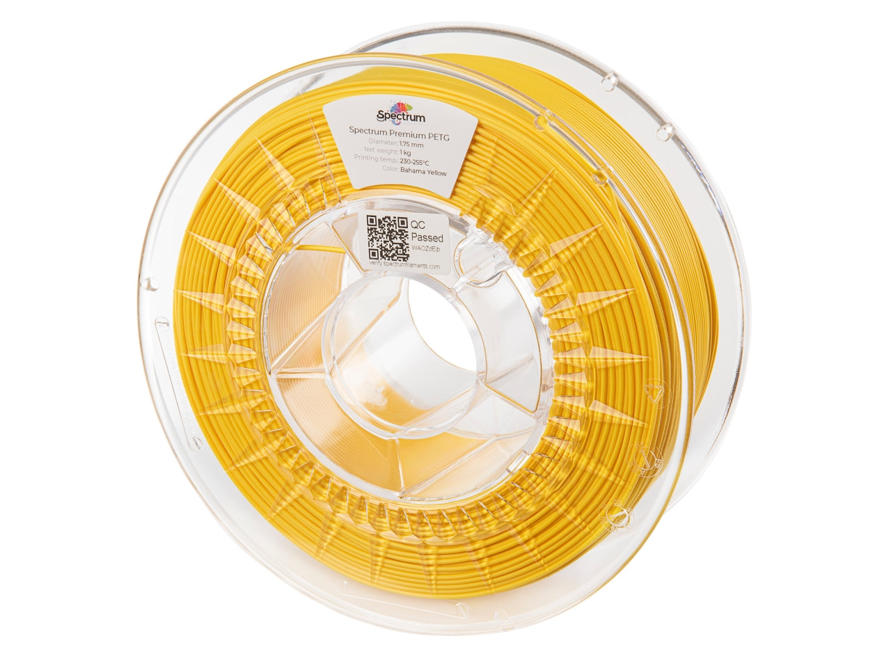 Spectrum Filaments - Premium Bahama Yellow PETG - 1kg