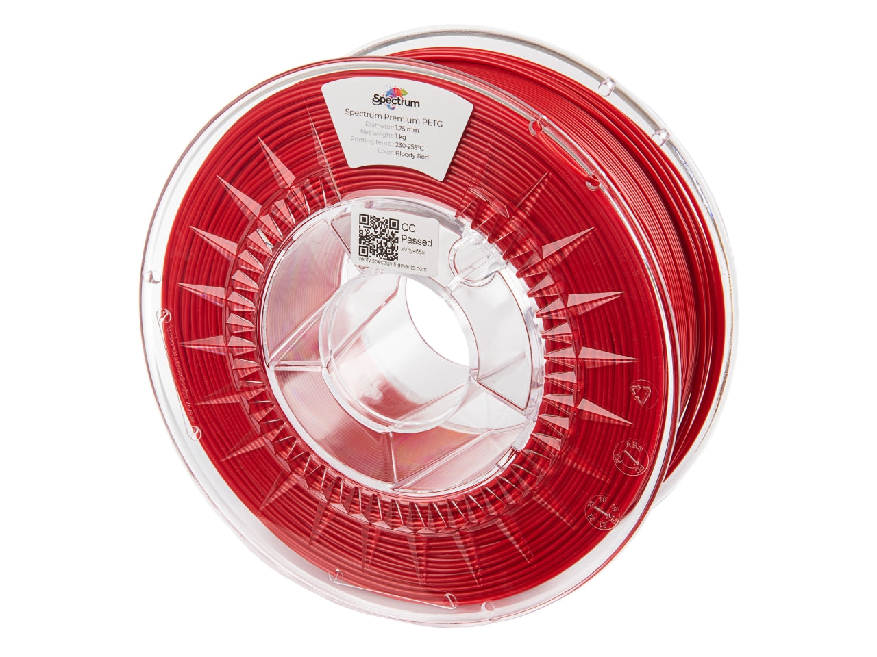 Spectrum Filaments - Premium Bloody Red PETG - 1kg