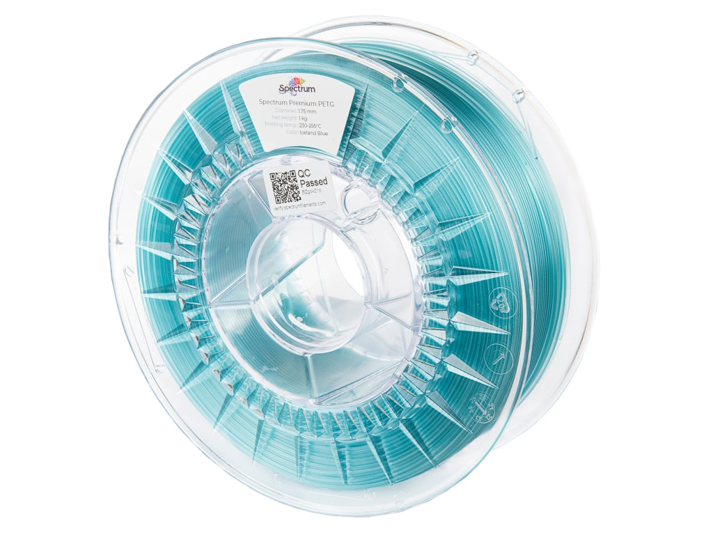 Spectrum Filaments - Premium Iceland Blue PETG - 1kg