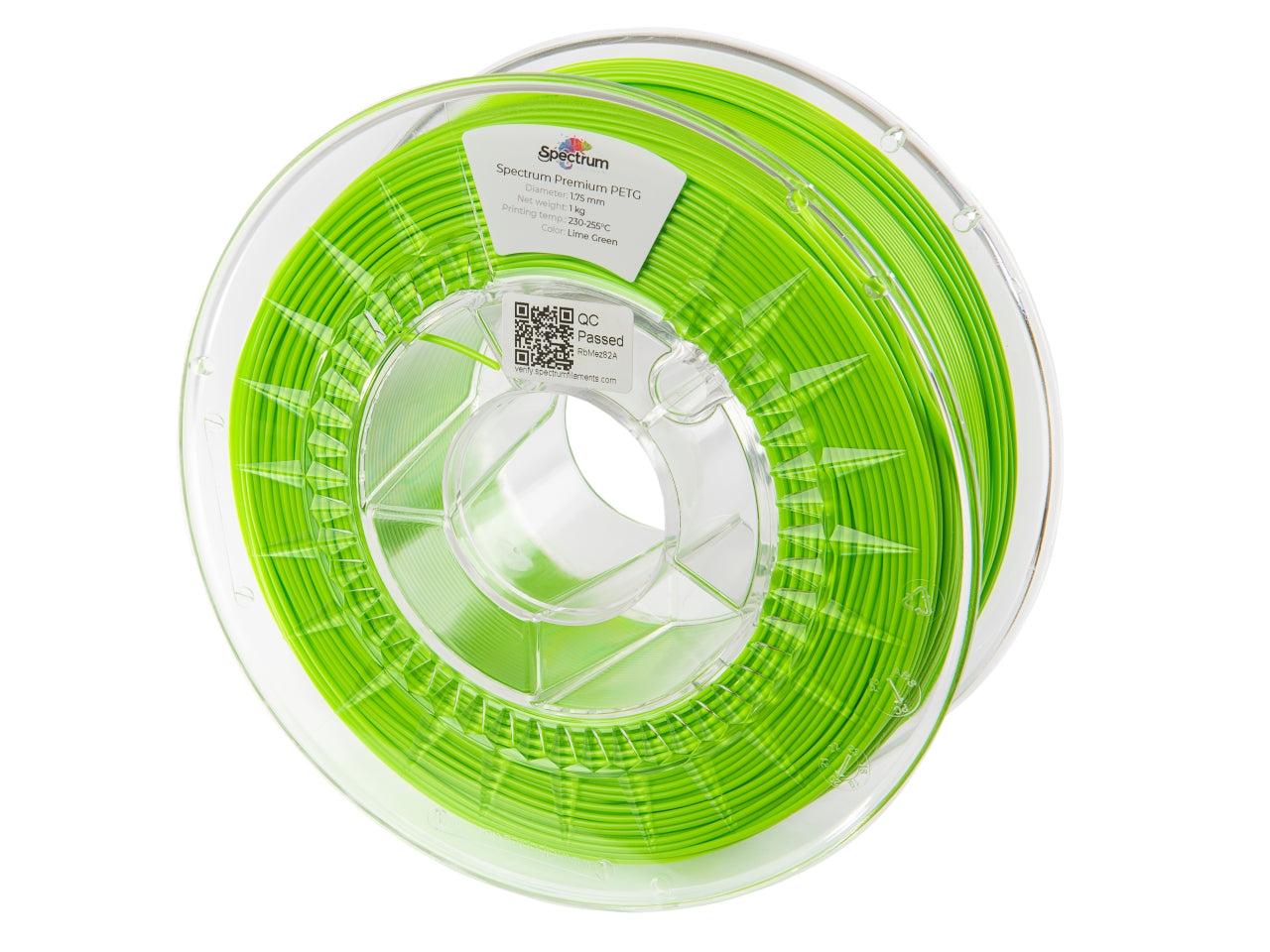 Spectrum Filaments - Premium Lime Green PETG - 1kg