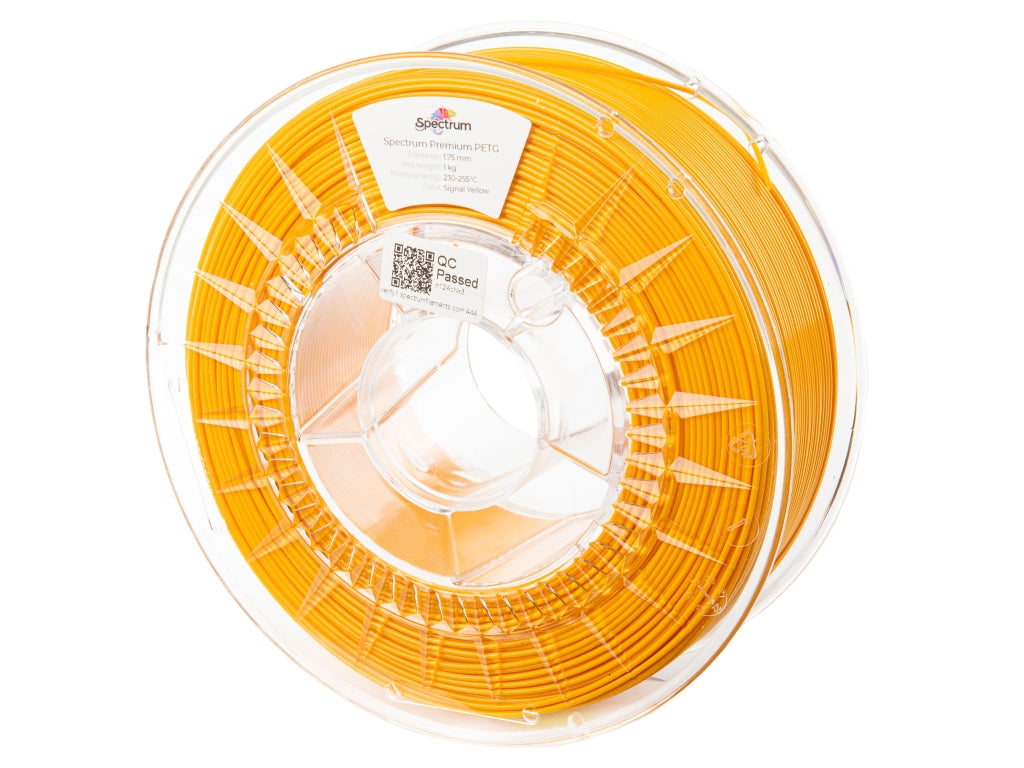 Spectrum Filaments - Premium Signal Yellow PETG - 1kg