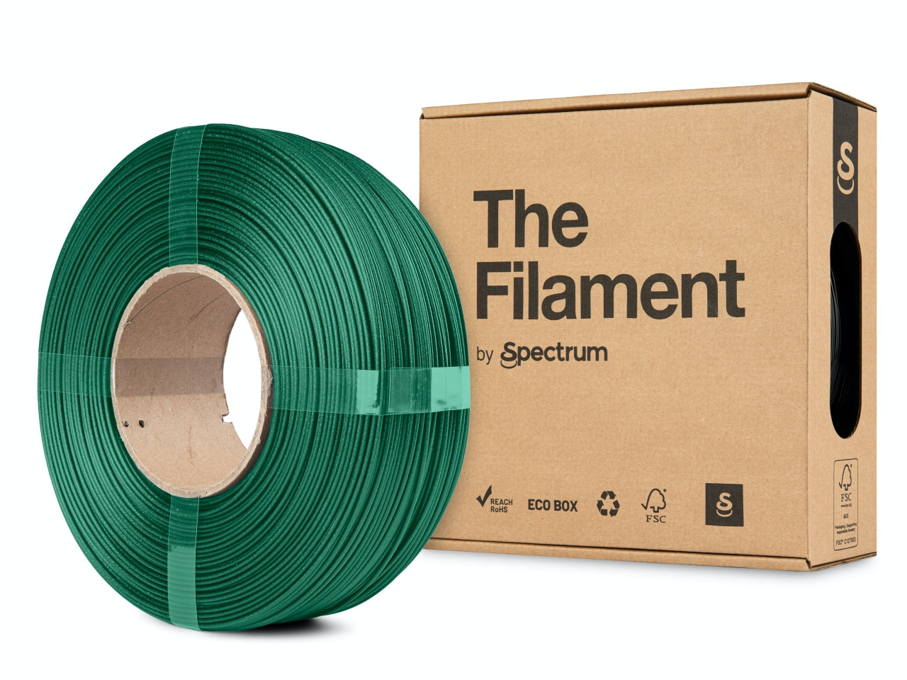 Spectrum Filaments - Refill Green Carbon Fiber PETG - 1kg