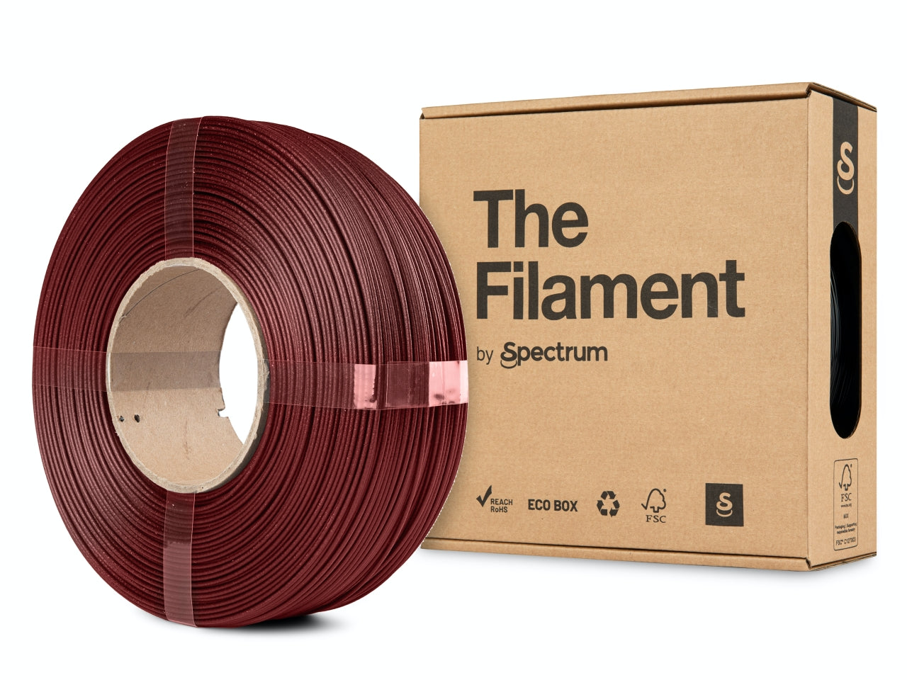 Spectrum Filaments - Refill Red Carbon Fiber PETG - 1kg