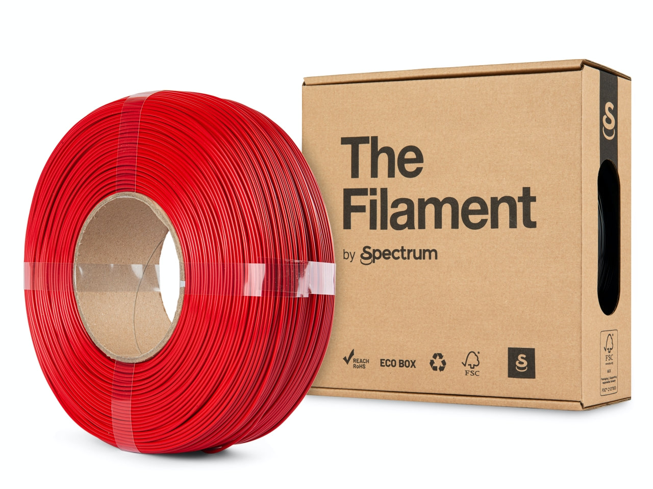 Spectrum Filaments - Refill Technical Red PETG 1.75mm - 1kg