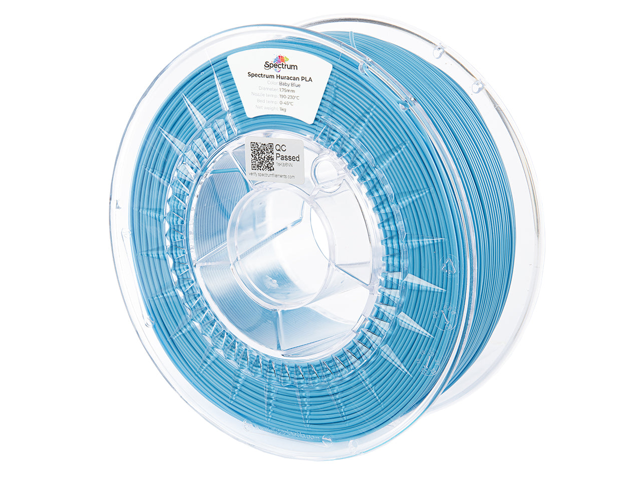 Spectrum Filaments - Baby Blue PLA 1.75mm - 1kg