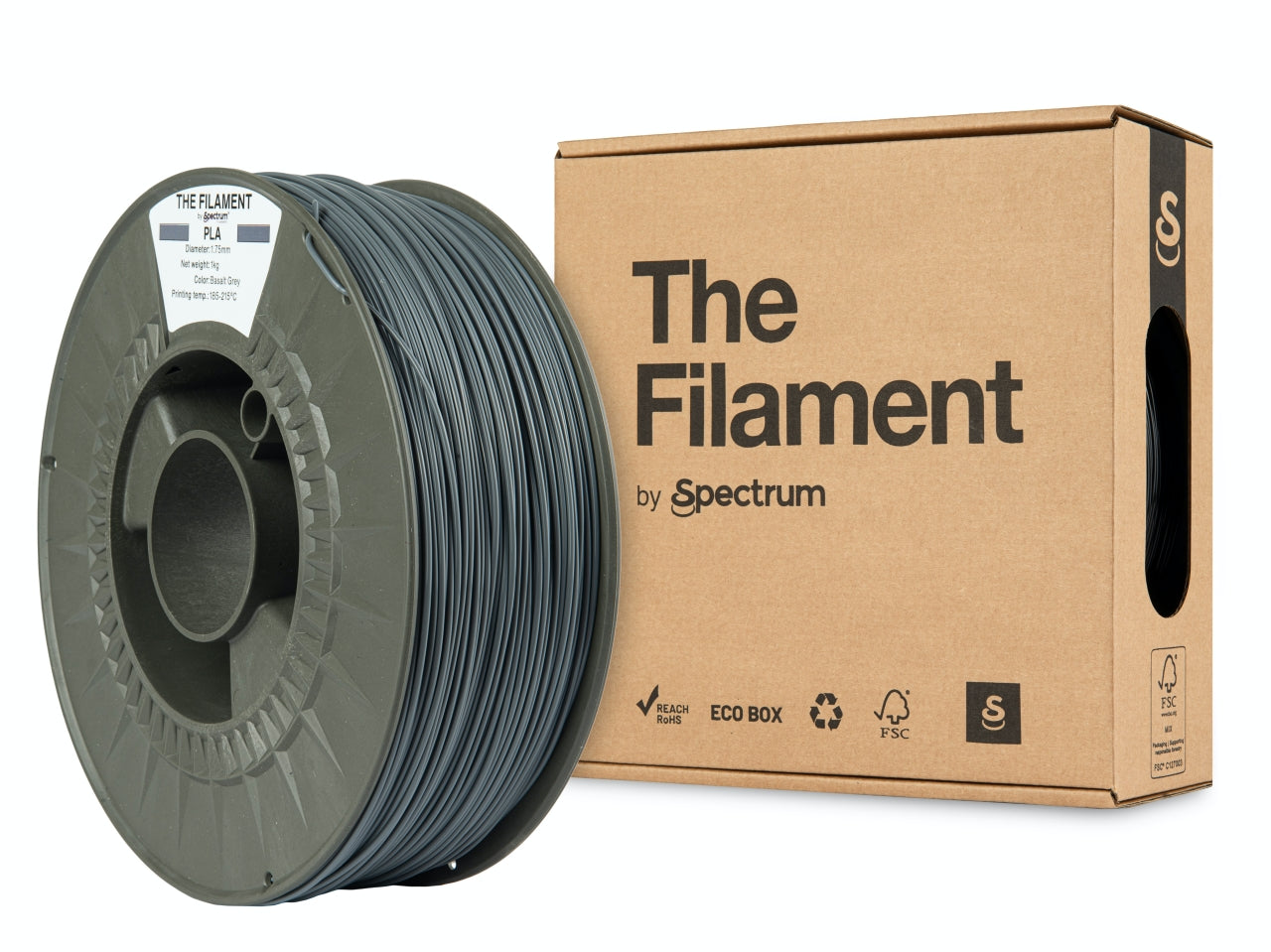 Spectrum Filaments - Basalt Grey PLA 1.75mm - 1kg