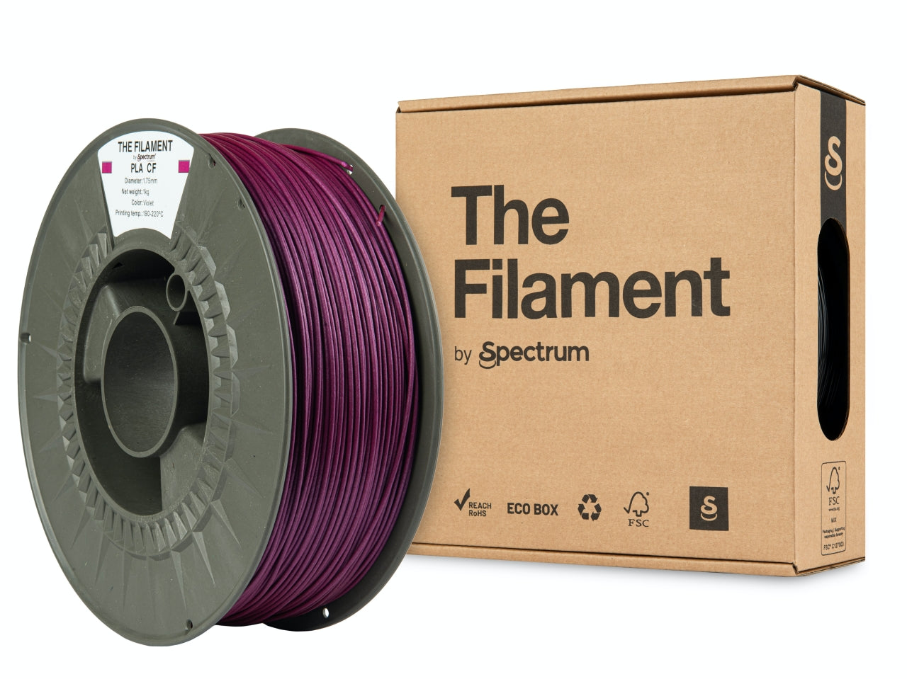 Spectrum Filaments - Violet Carbon Fiber PLA - 1kg