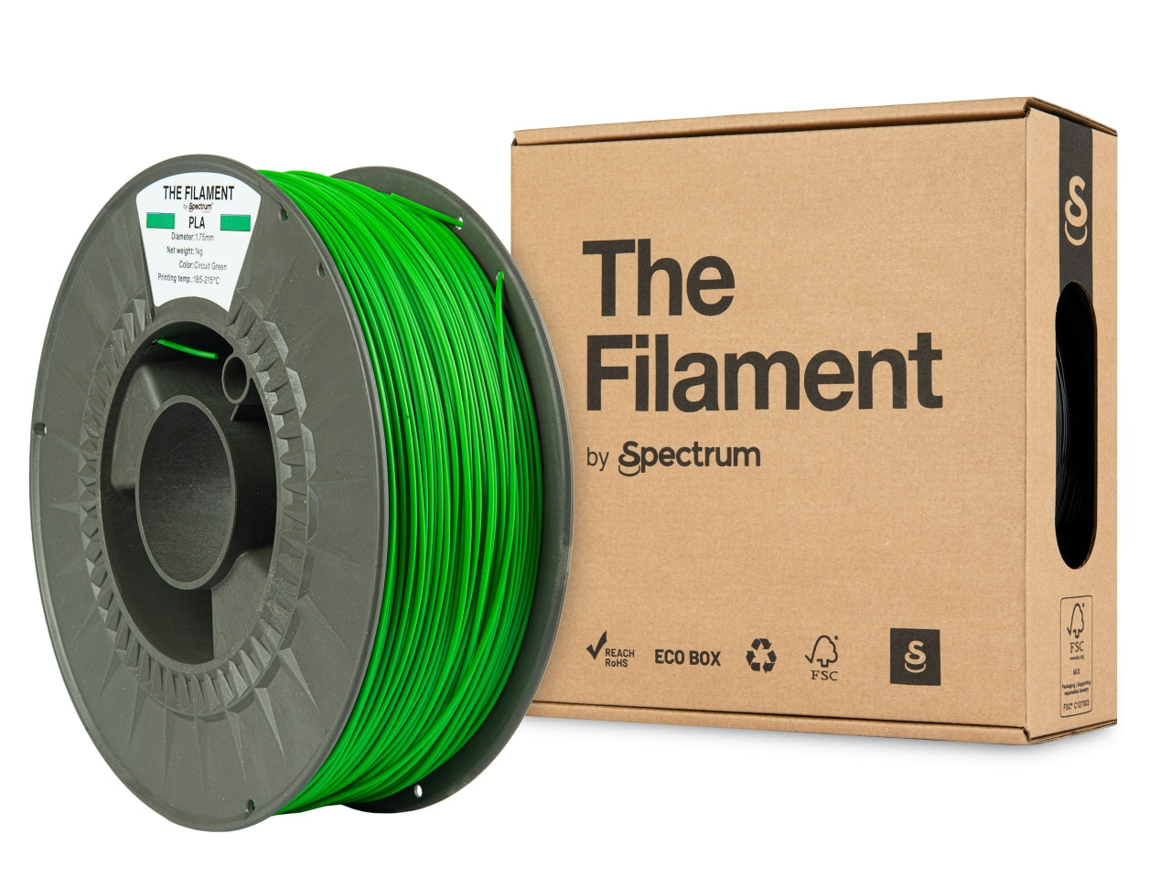 Spectrum Filaments - Circuit Green PLA - 1kg