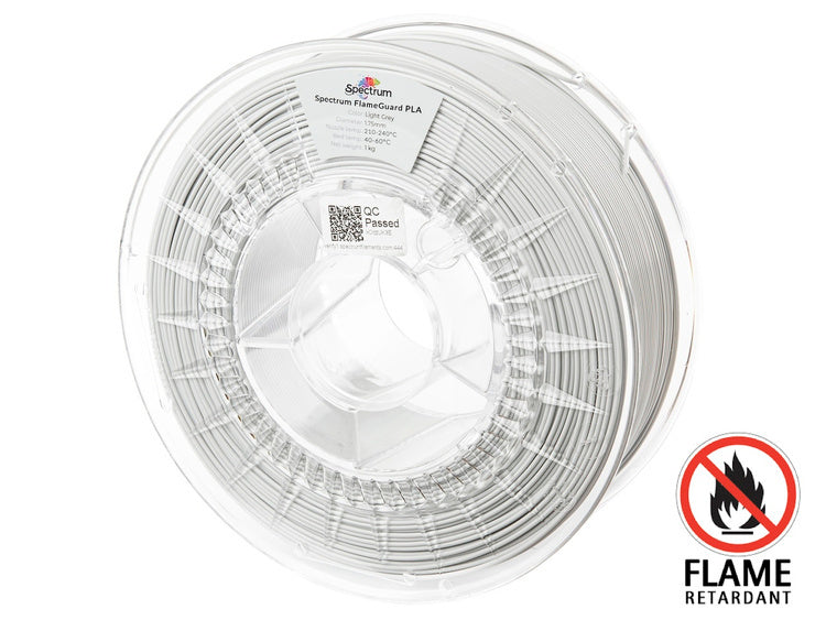 Spectrum Filaments - FlameGuard Light Grey PLA 1.75mm - 1kg