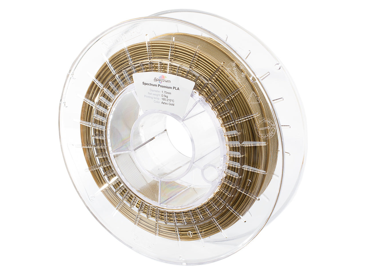 Spectrum Filaments - Aztec Gold Glitter PLA - 0.5kg