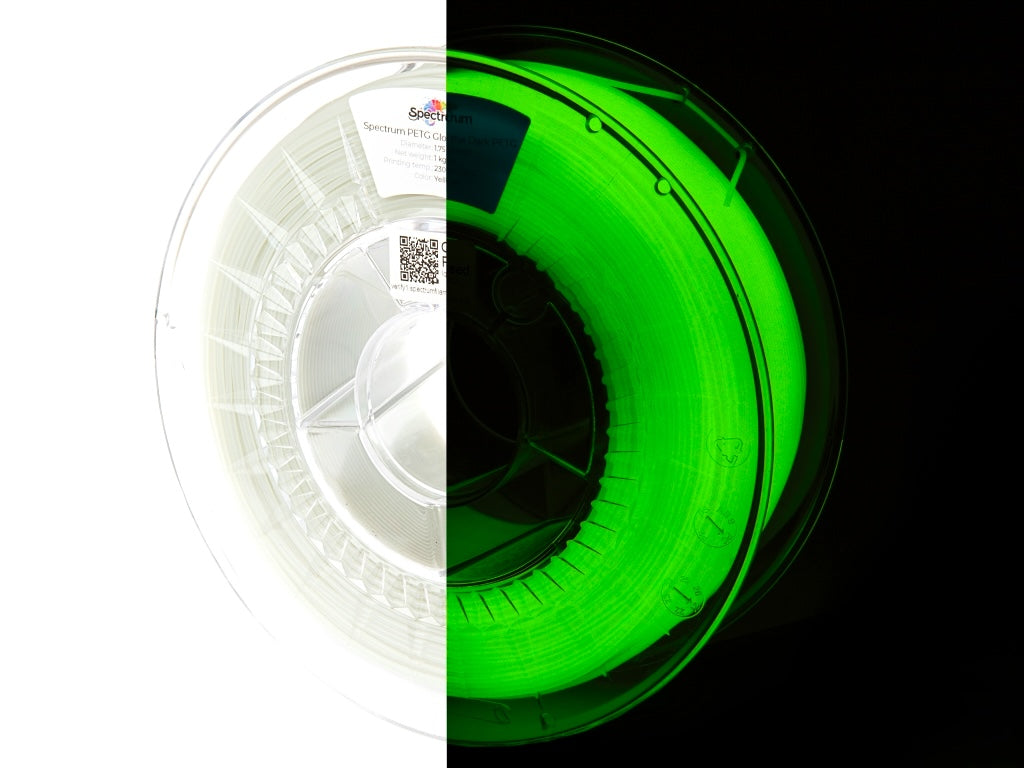 Spectrum Filaments - Yellow-Green Glow PLA - 1kg