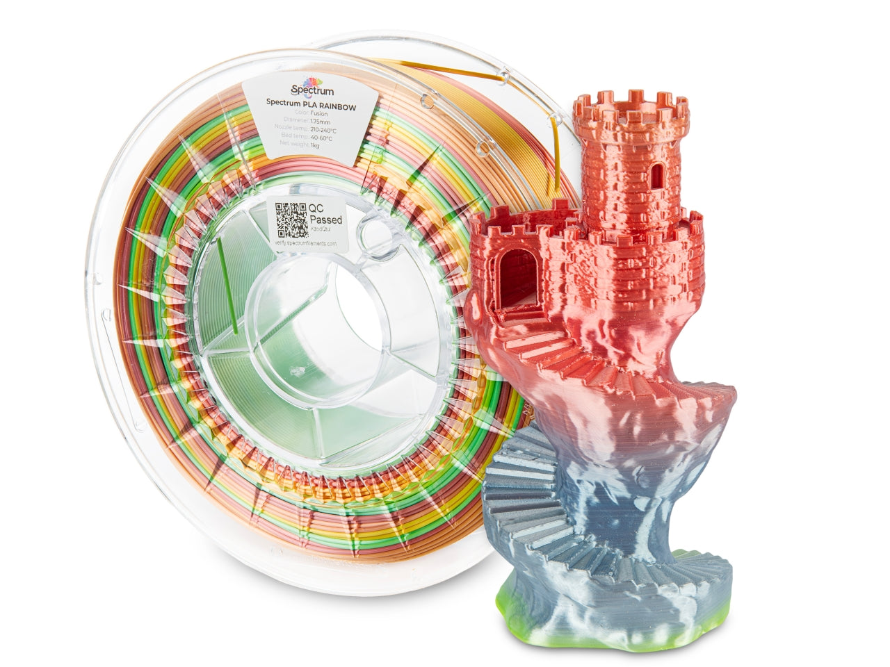 Spectrum Filaments - Fusion Gradient Silk PLA - 1kg