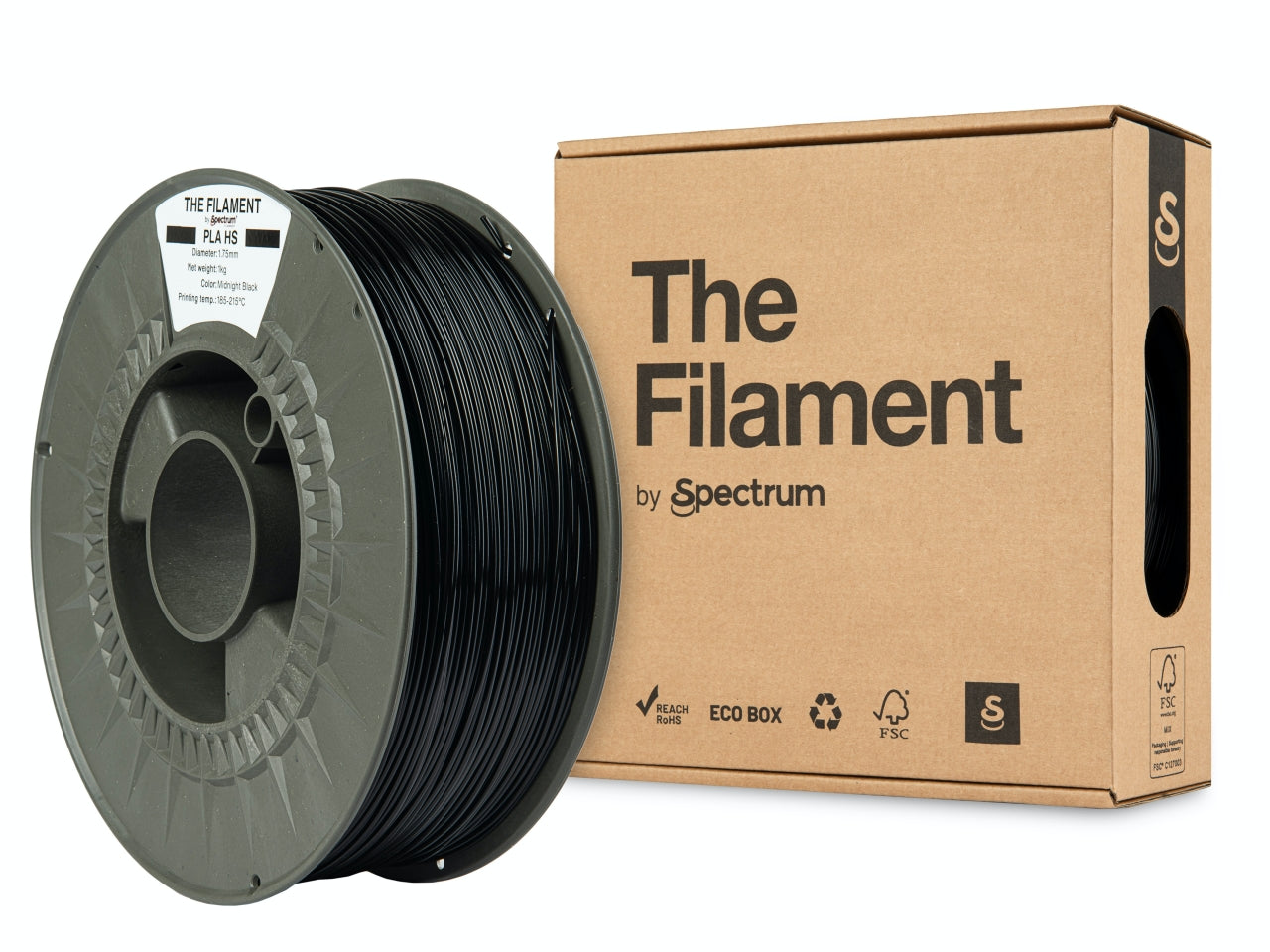 Spectrum Filaments - Midnight Black High Speed PLA - 1kg