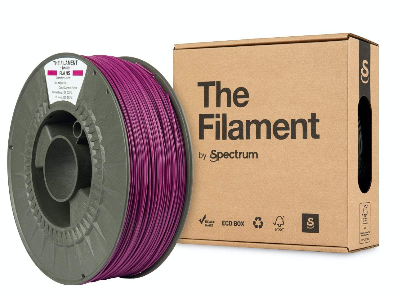 Spectrum Filaments - Quantum Purple High Speed PLA 1.75mm - 1kg