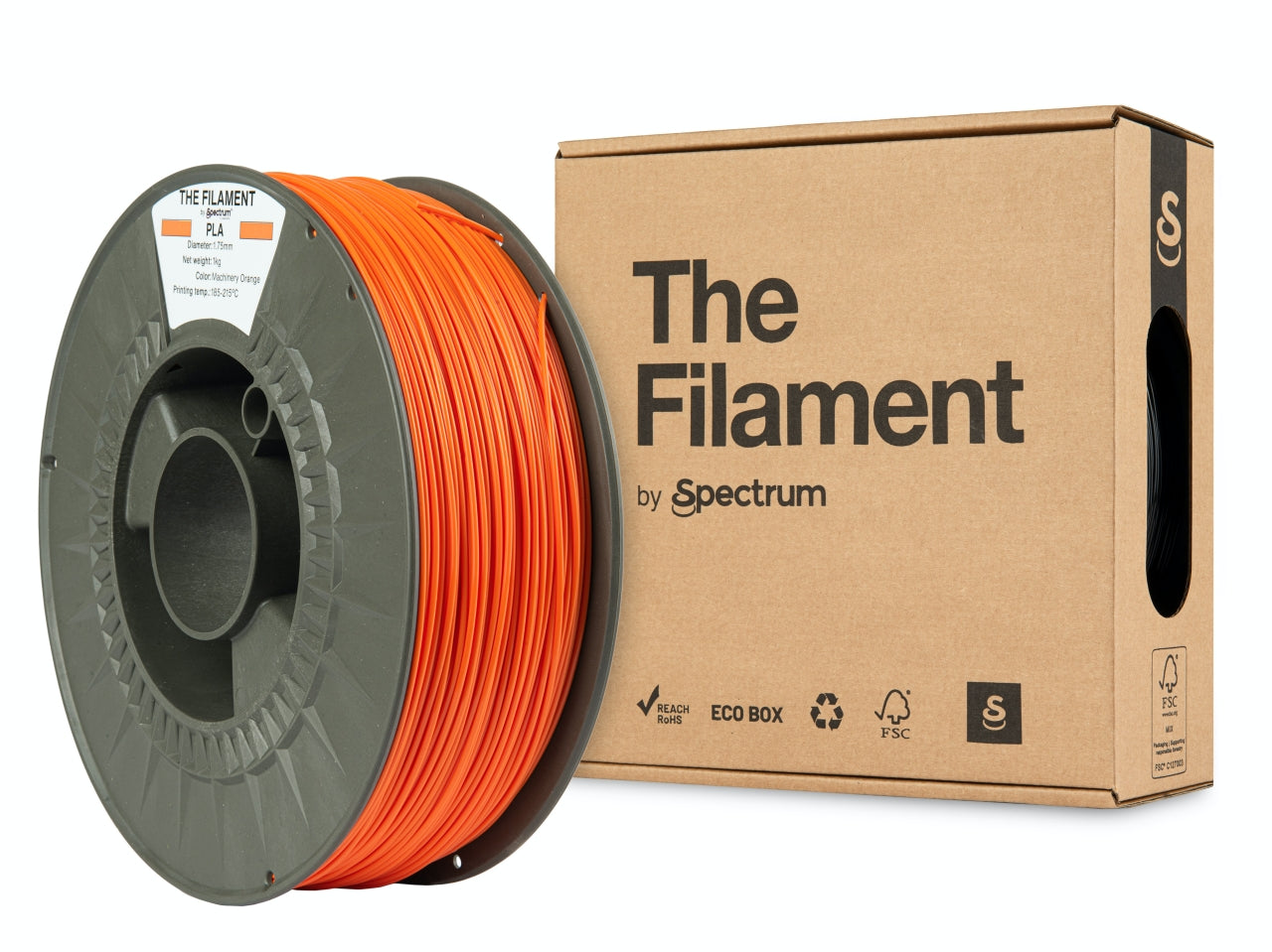 Spectrum Filaments - Machinery Orange PLA - 1kg